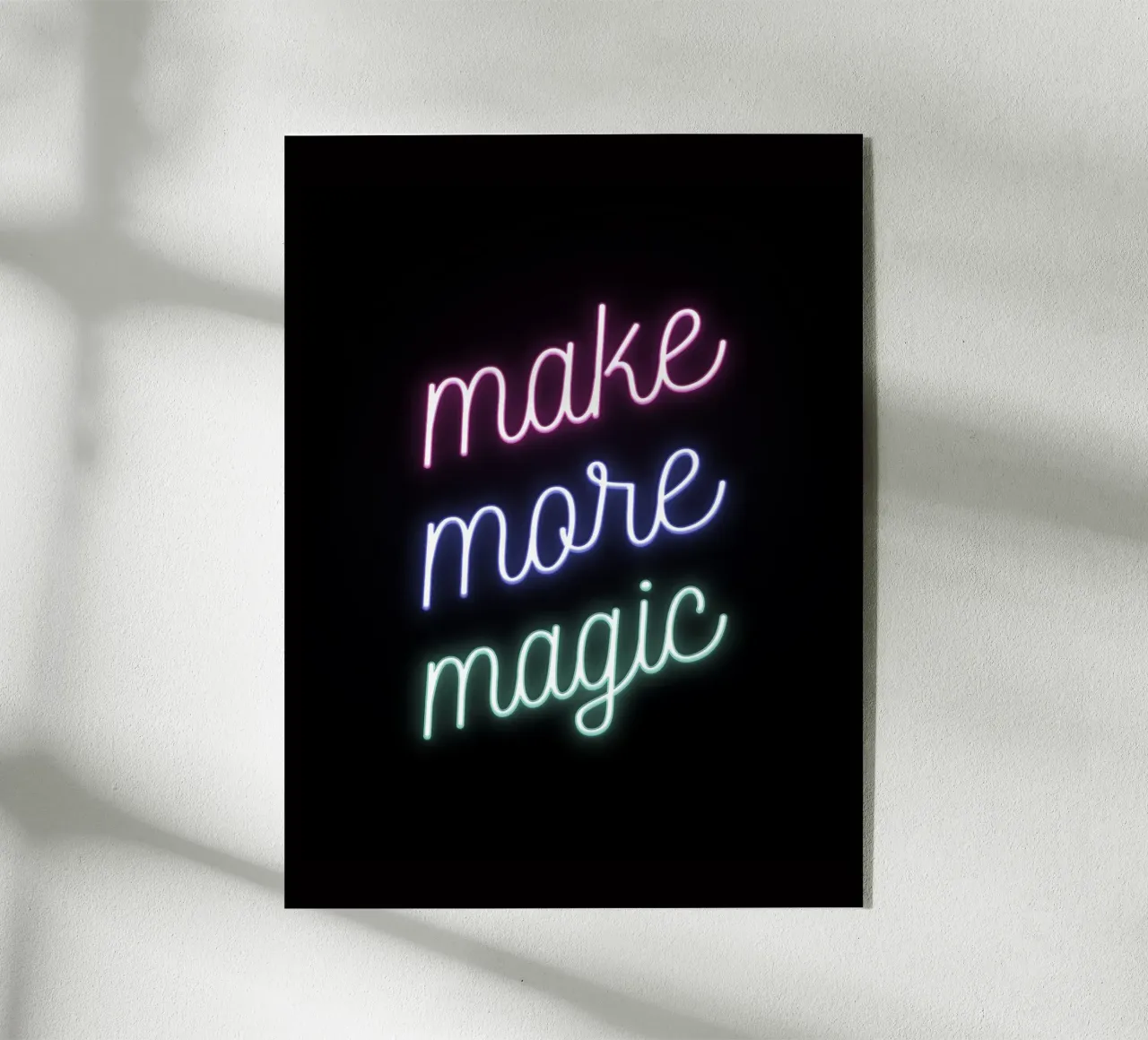 Make More Magic plexiglass da Magnific