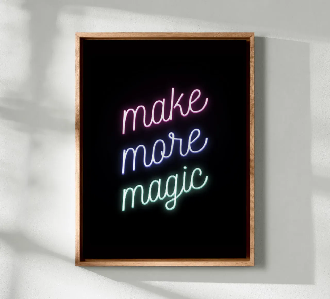 Make More Magic canvas by Magnific
