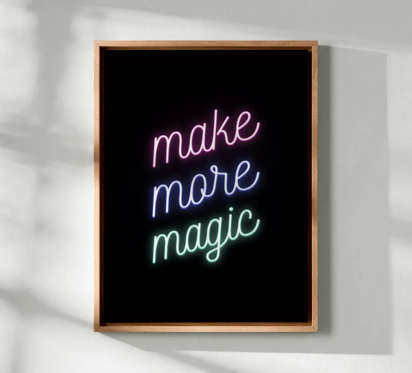 Make More Magic canvas van Magnific