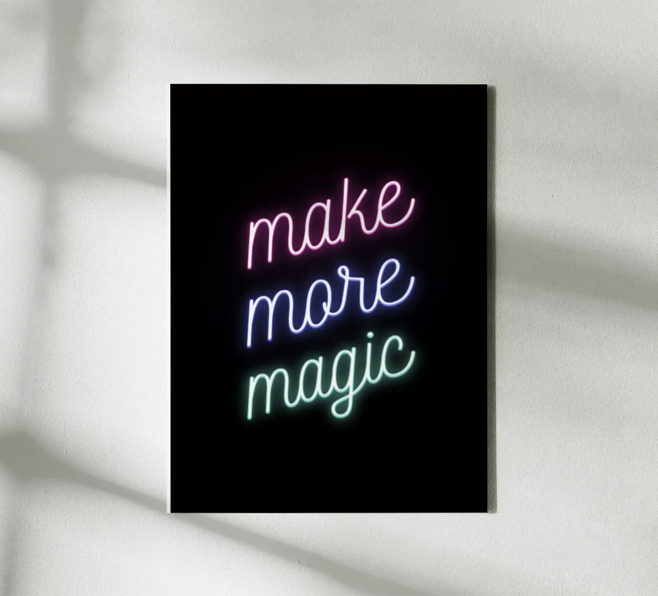 Make More Magic canvas by Magnific