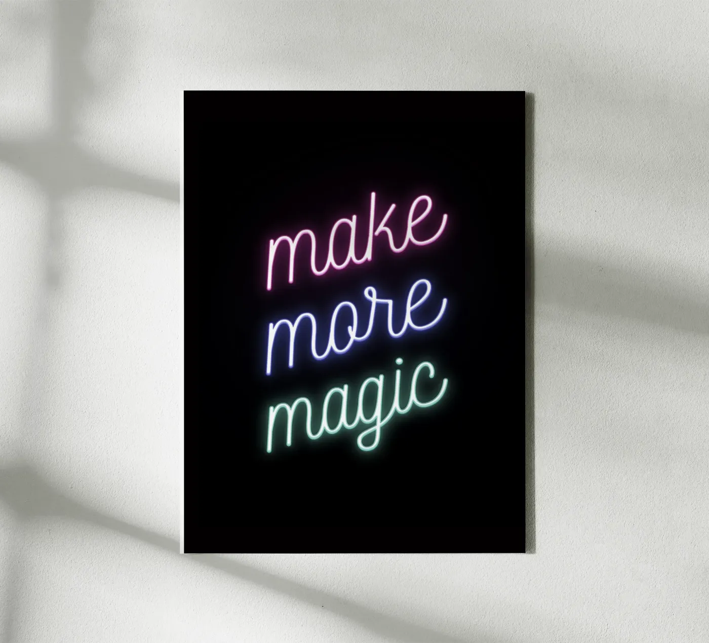 Make More Magic canvas van Magnific