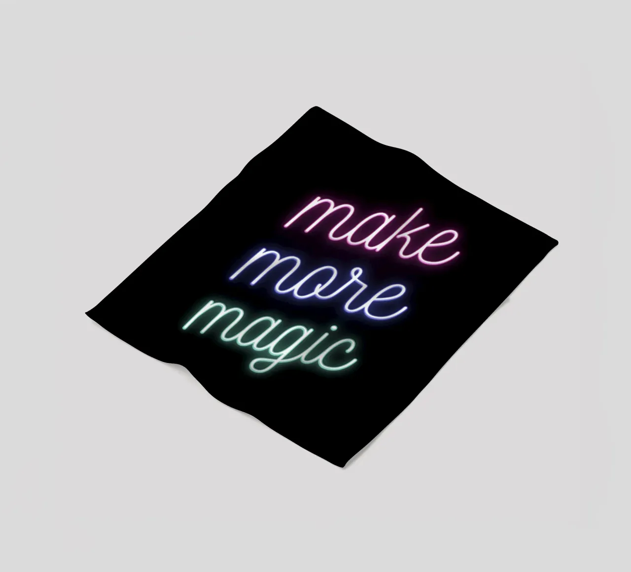Make More Magic Fleecedecke von Magnific