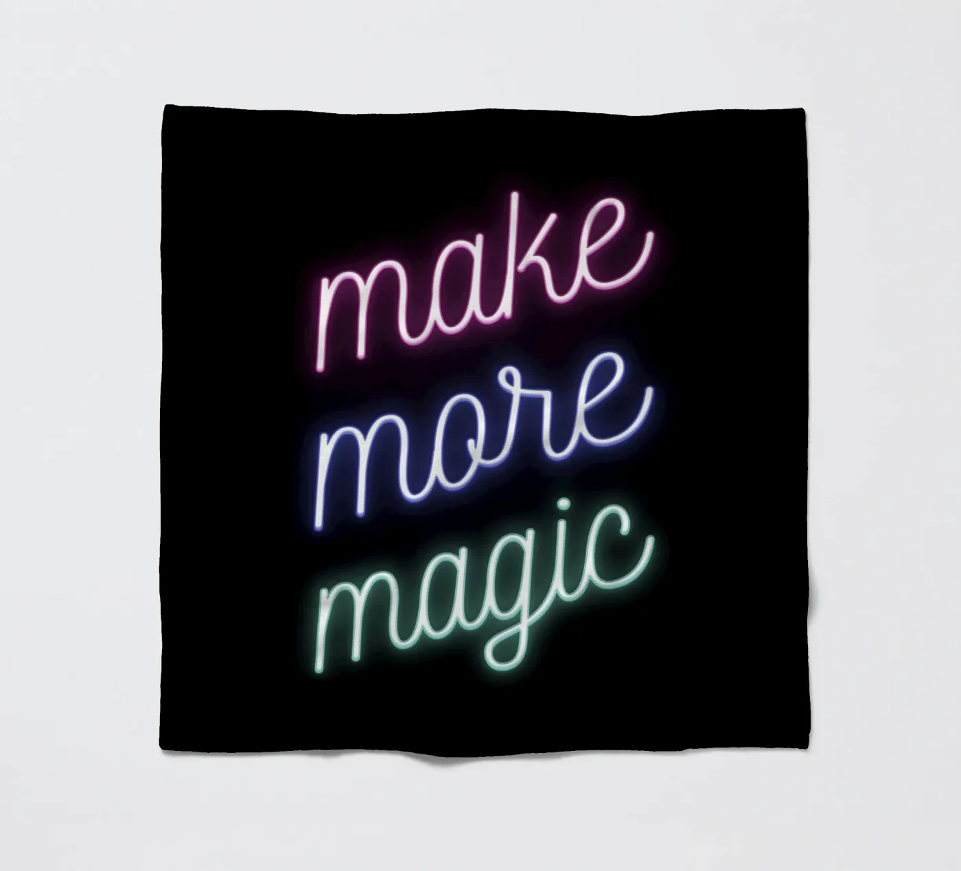 Make More Magic fleece blanket by Magnific