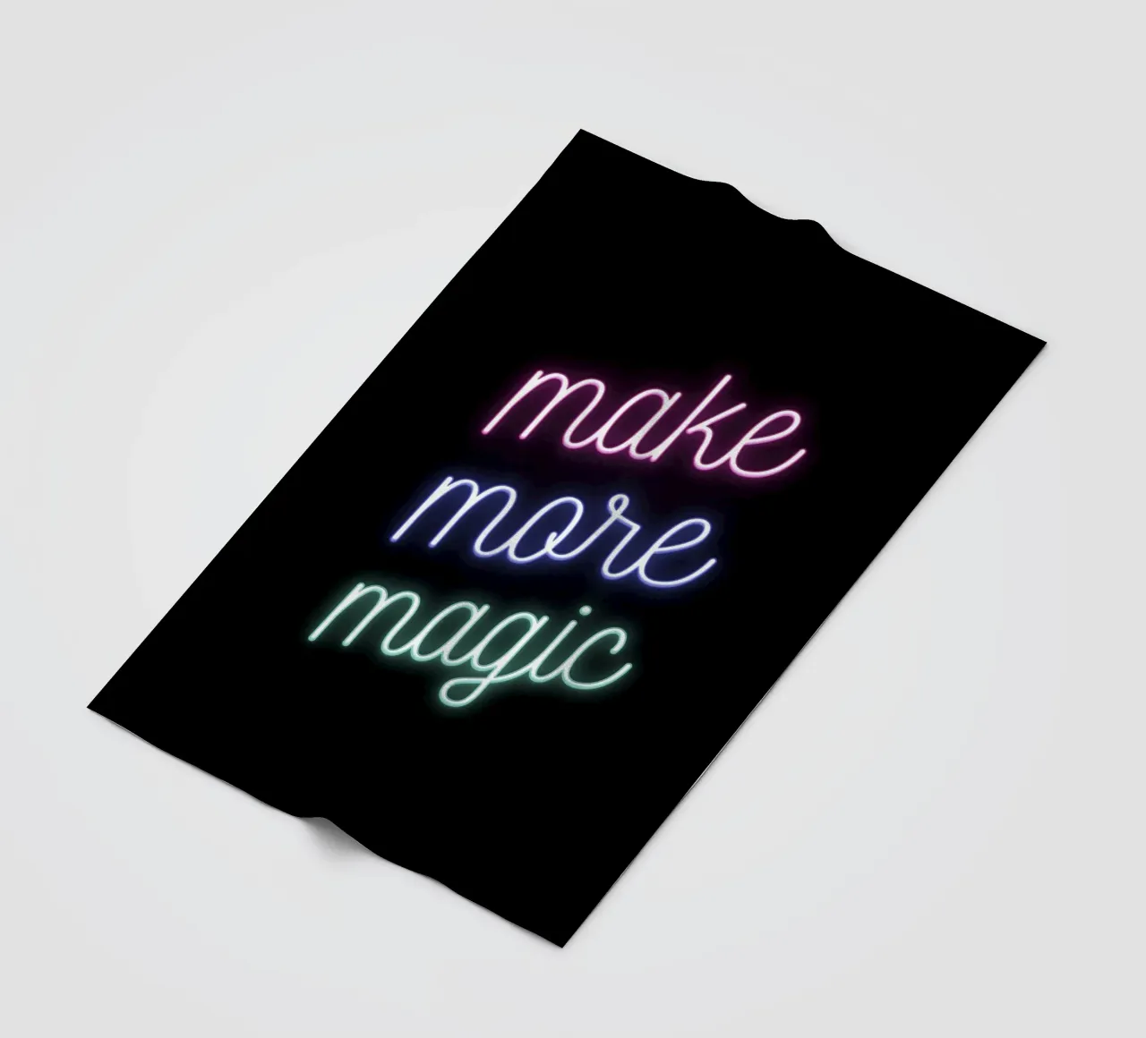 Make More Magic Fleecedecke von Magnific