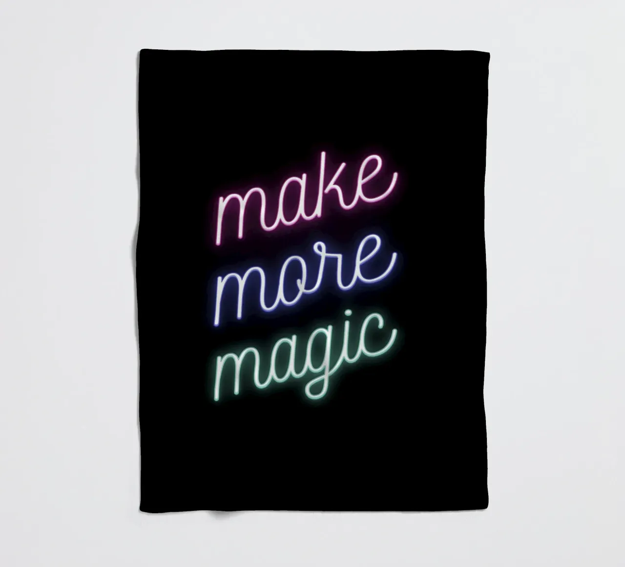 Make More Magic Fleecedecke von Magnific