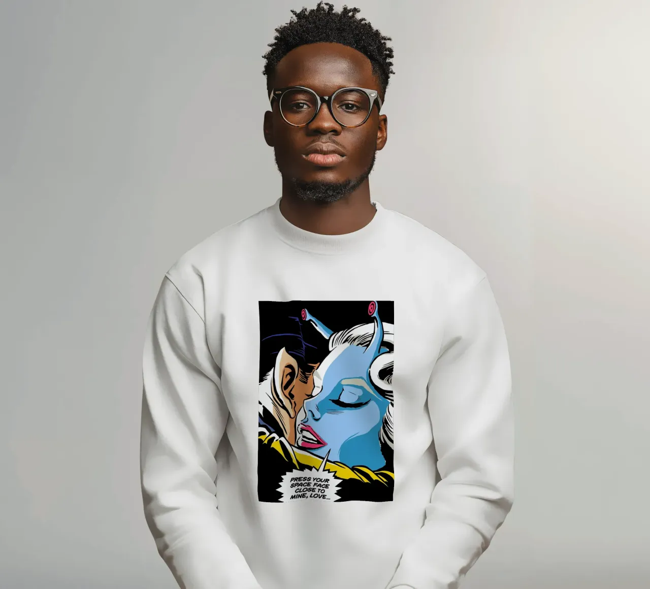 A Love from Outer Space sweatshirt by Butcher Billy