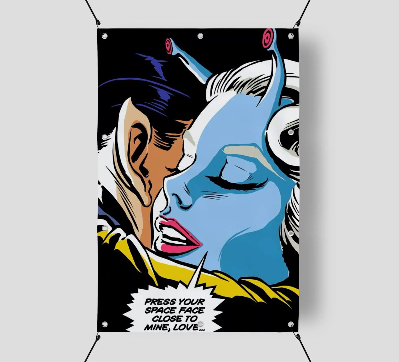 A Love from Outer Space telo in pvc da Butcher Billy