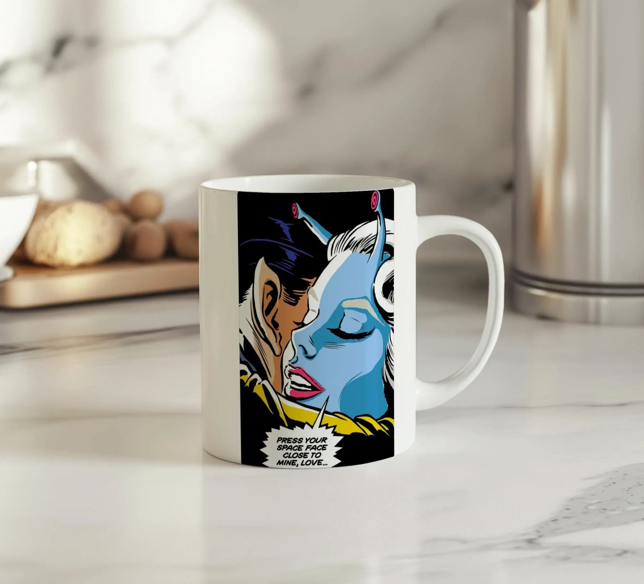 A Love from Outer Space tazza in ceramica da Butcher Billy