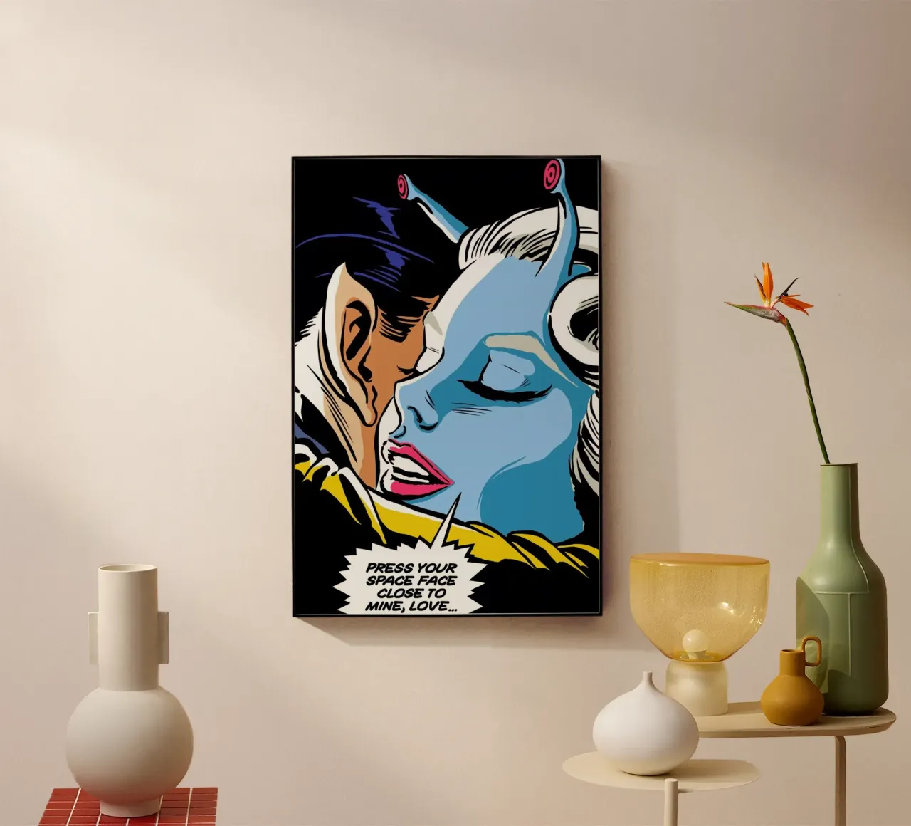 A Love from Outer Space plexiglass da Butcher Billy