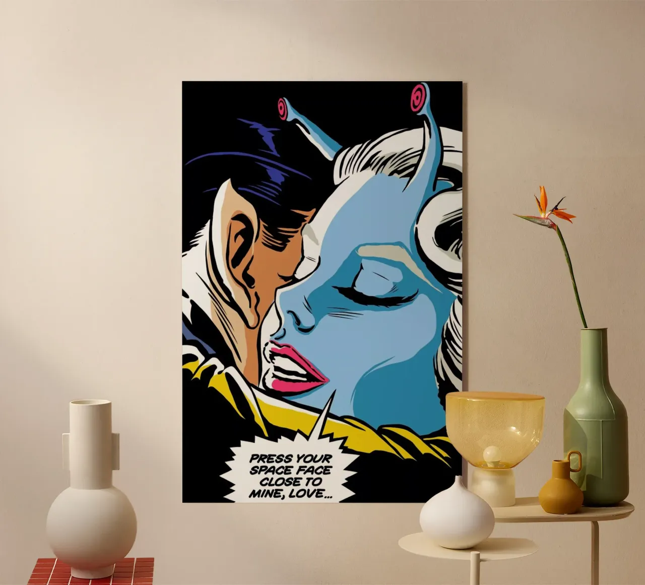 A Love from Outer Space plexiglass da Butcher Billy