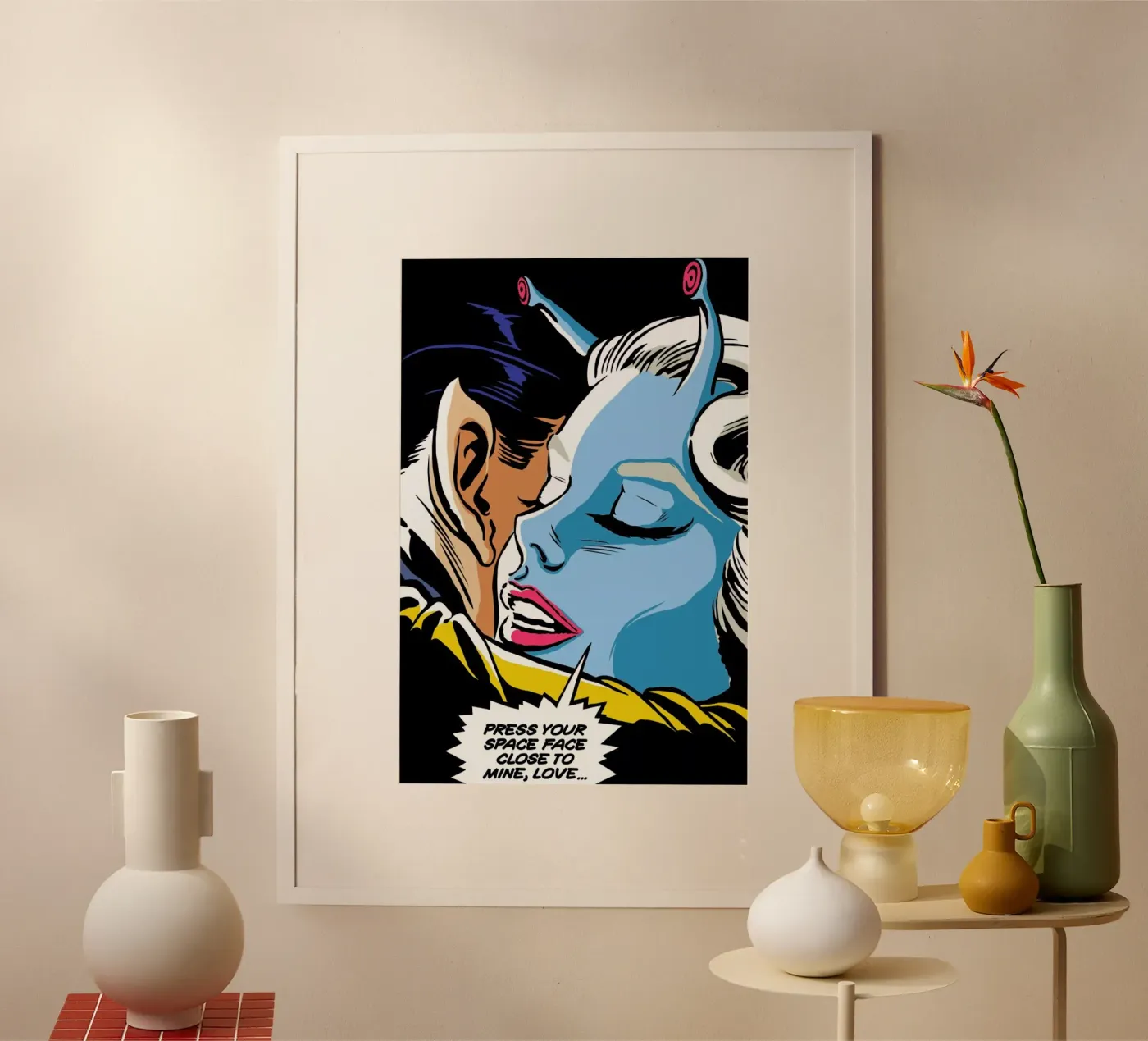 A Love from Outer Space poster da Butcher Billy