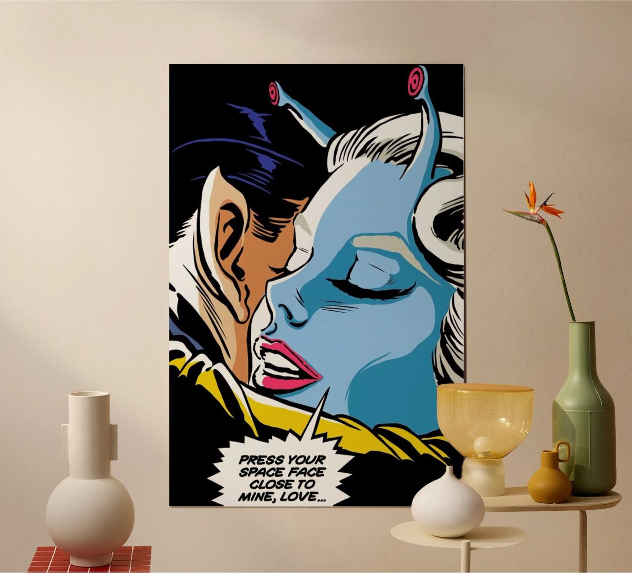 A Love from Outer Space Poster von Butcher Billy