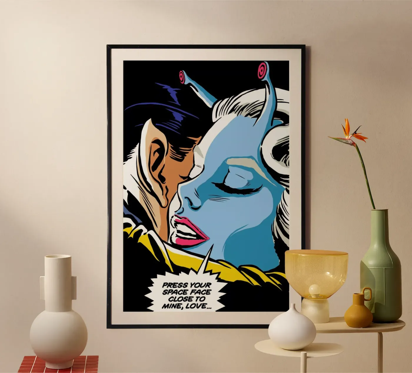 A Love from Outer Space poster da Butcher Billy