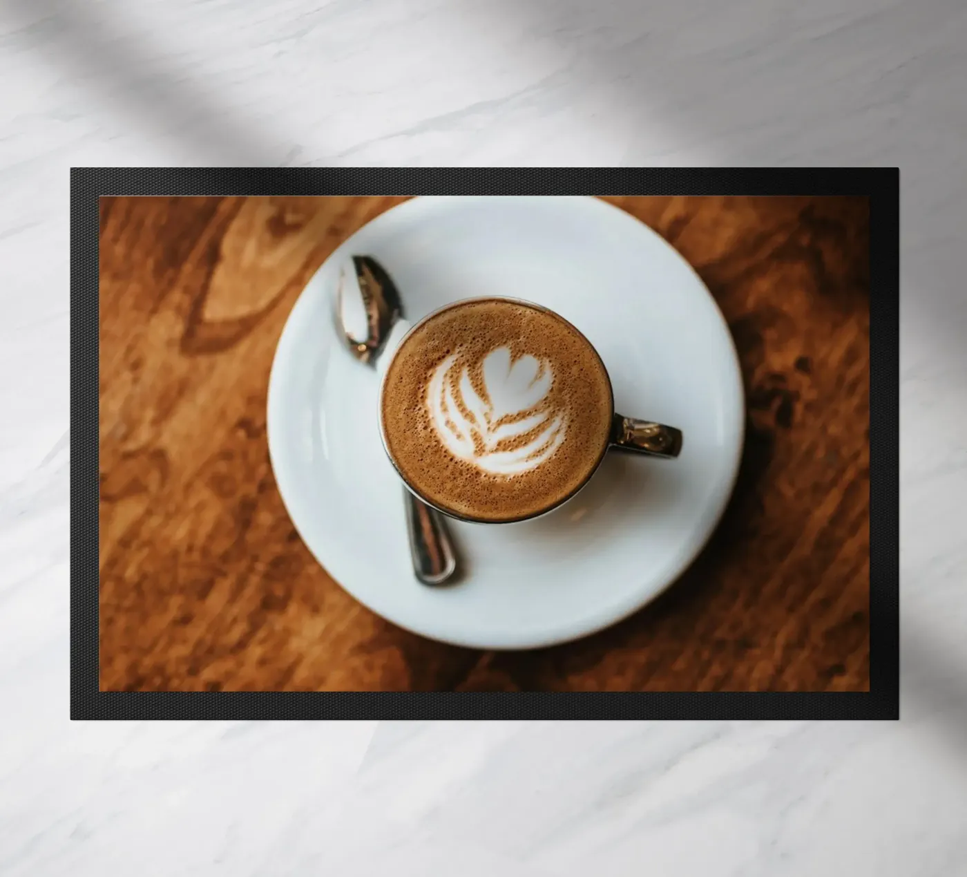 Milchkaffee deurmat van Alina