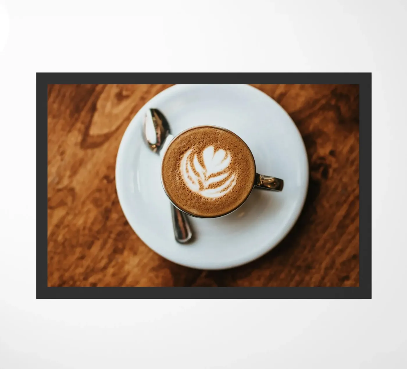 Milchkaffee deurmat van Alina