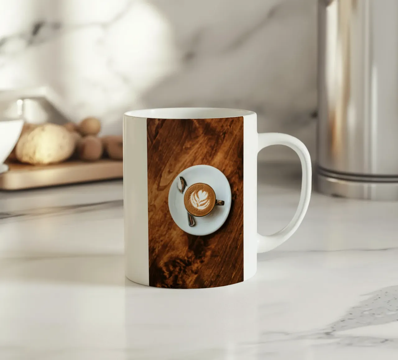 Milchkaffee tazza in ceramica da Alina