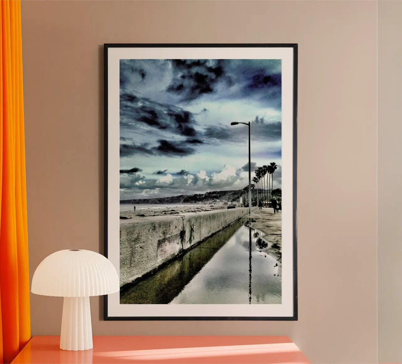 The Pacific poster con telaio in plastica da Sattrup & Høst