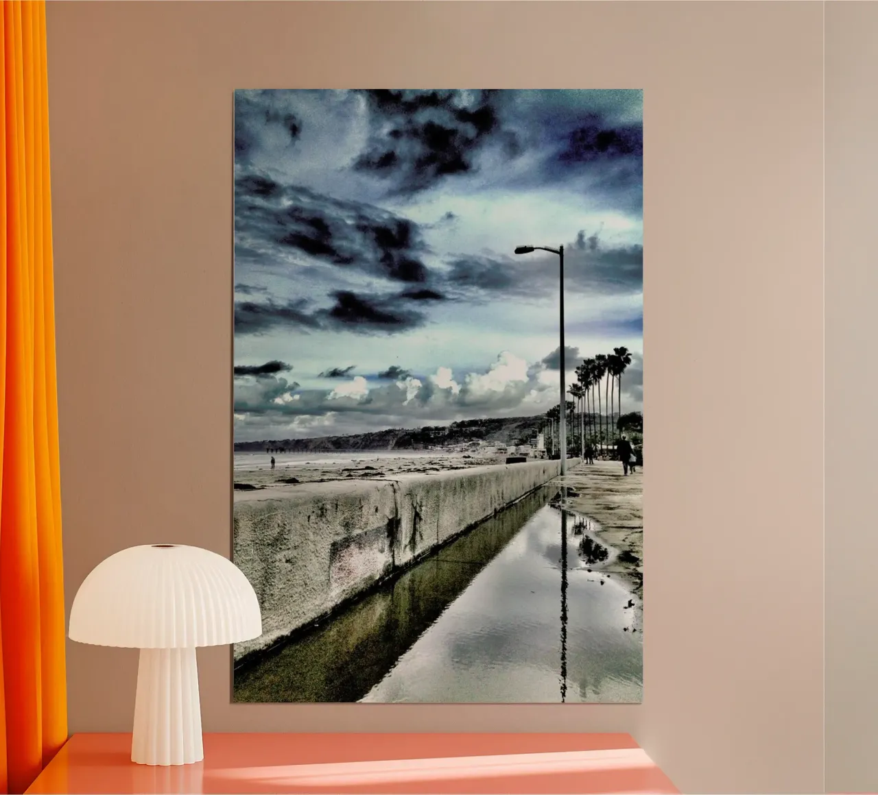 The Pacific poster con telaio in plastica da Sattrup & Høst