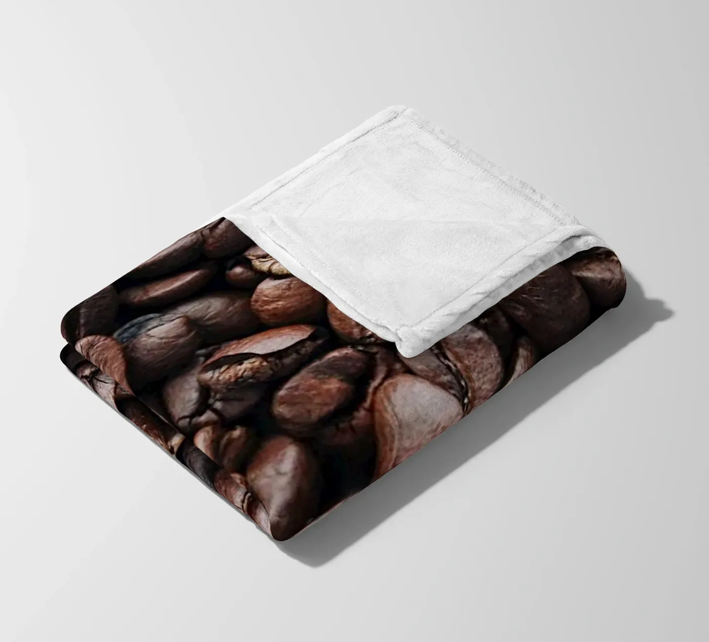 Kaffee Fleecedecke von Alina