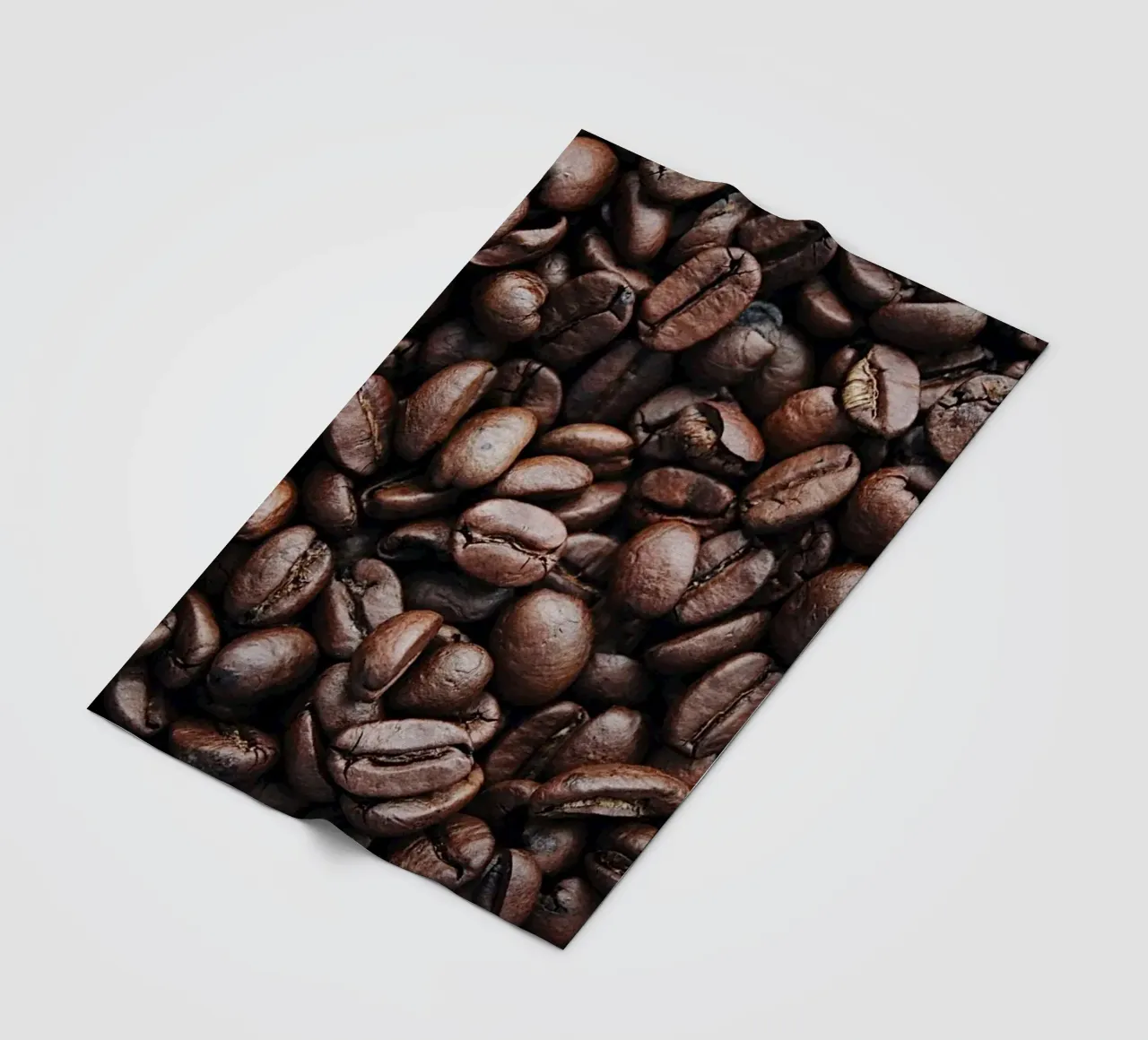 Kaffee Fleecedecke von Alina