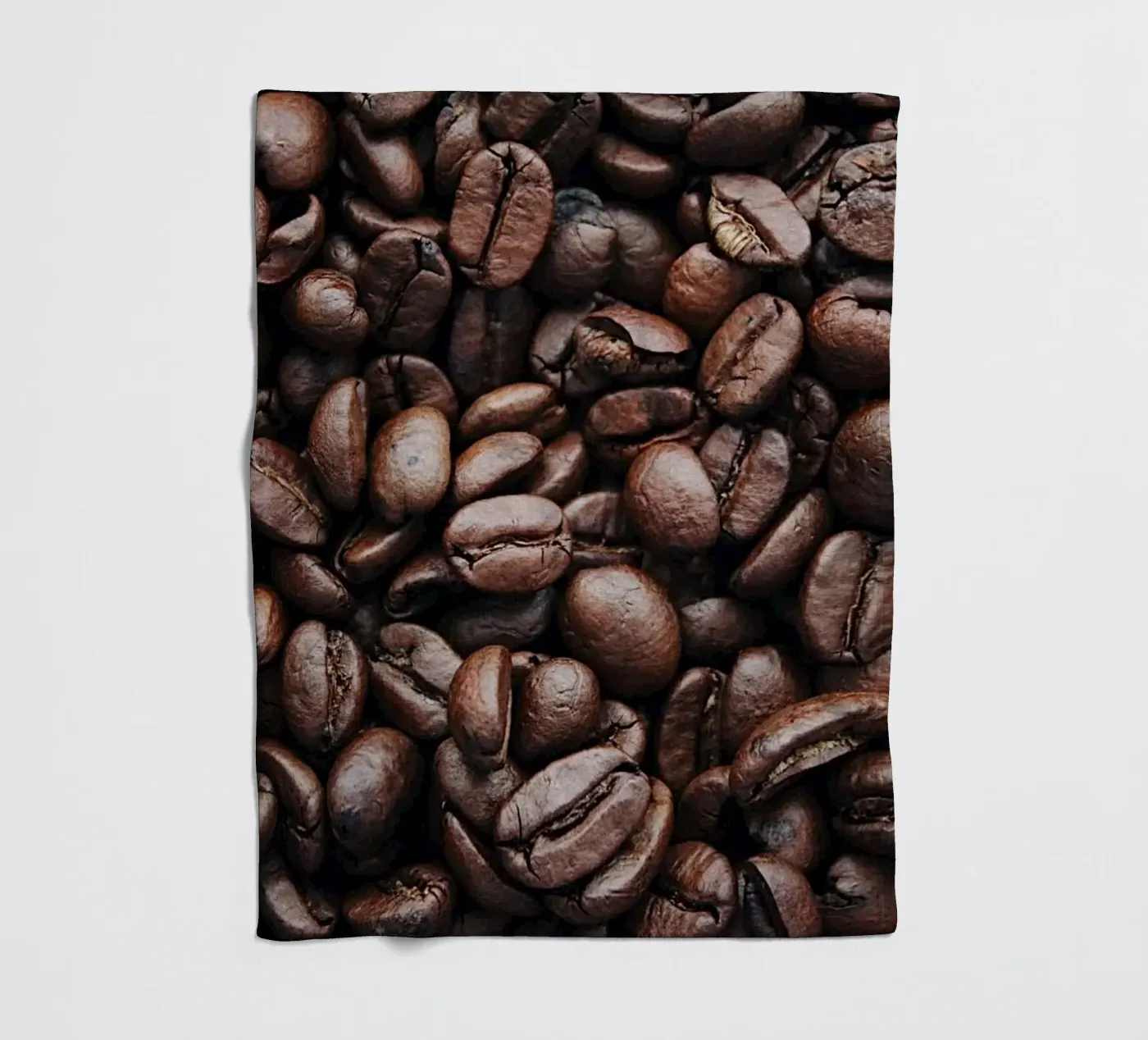 Kaffee Fleecedecke von Alina