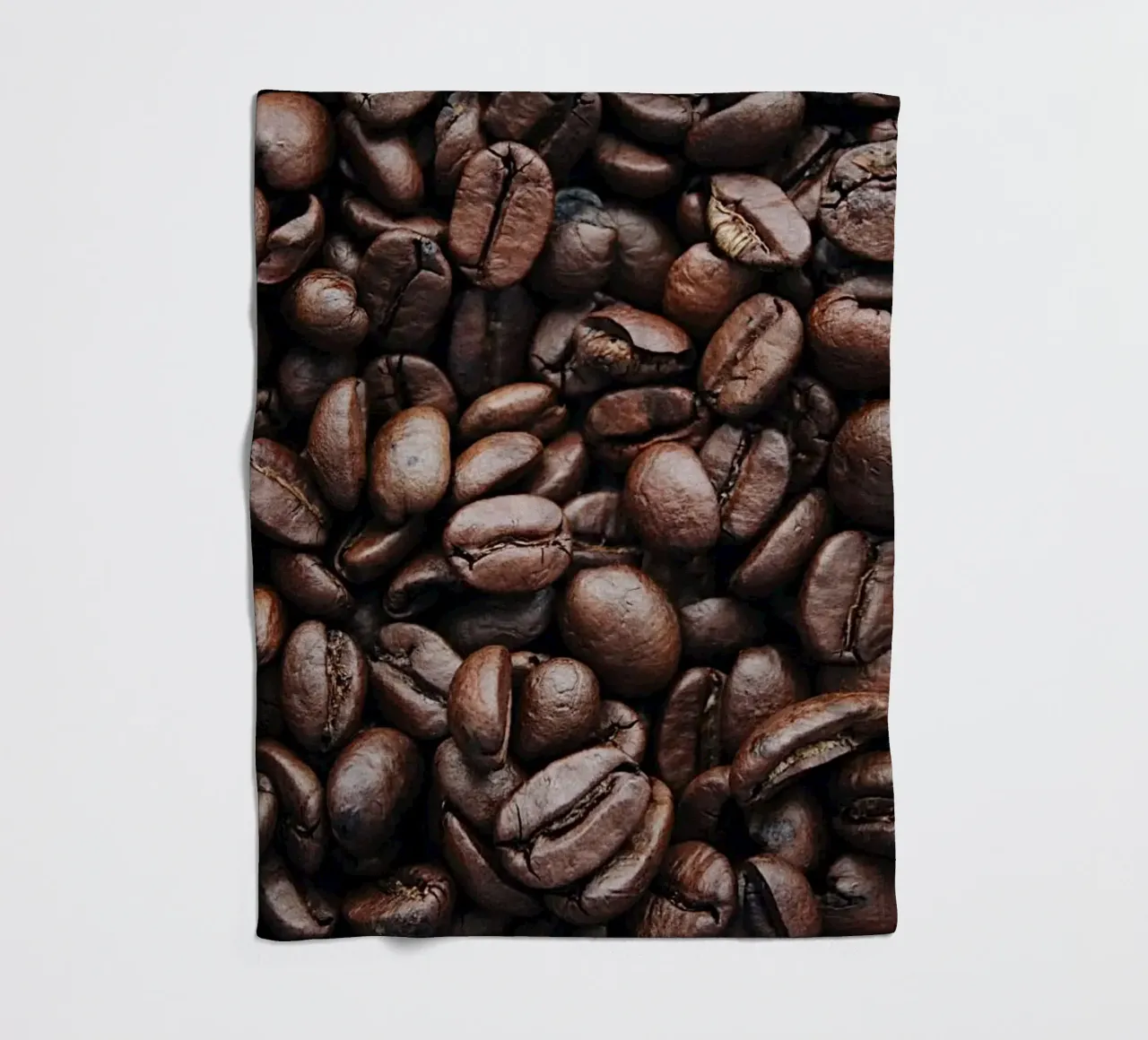 Kaffee Fleecedecke von Alina