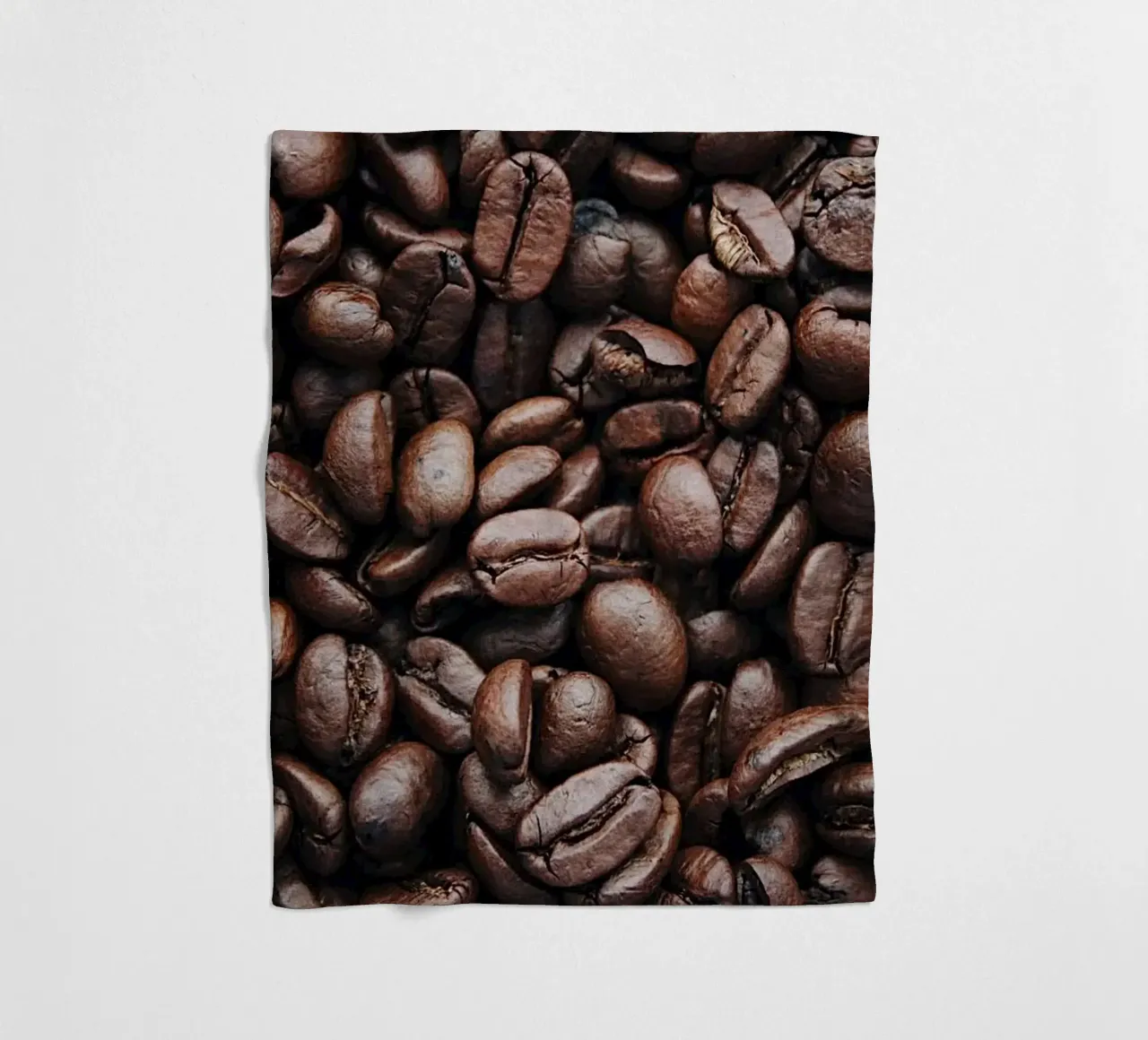 Kaffee Fleecedecke von Alina