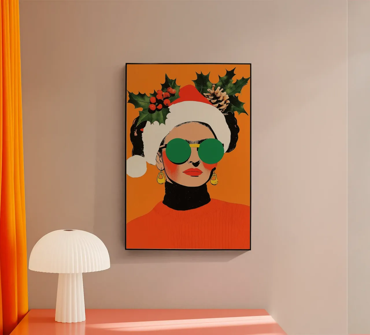 Christmas Frida plexiglass da treechild