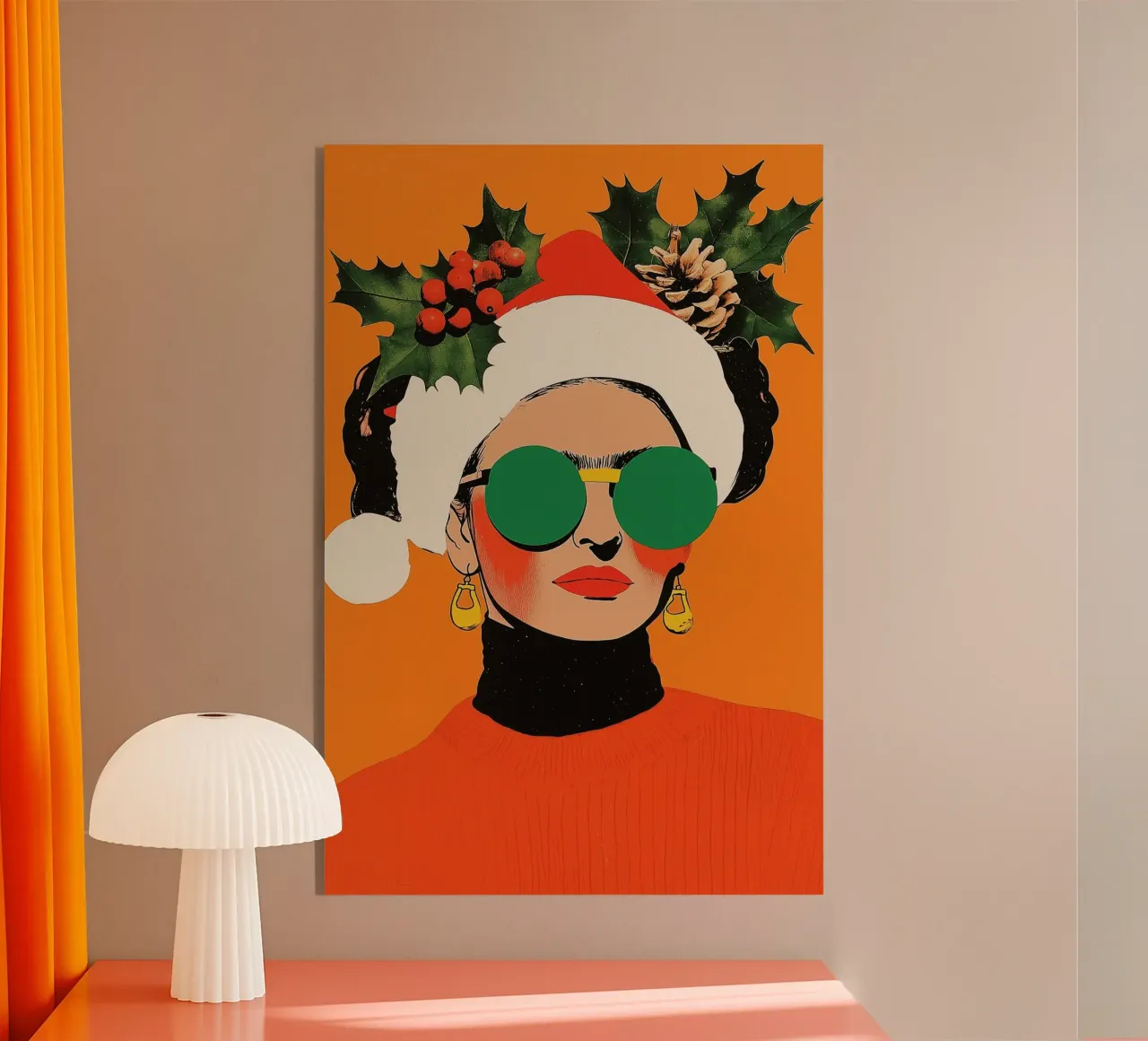 Christmas Frida plexiglass da treechild