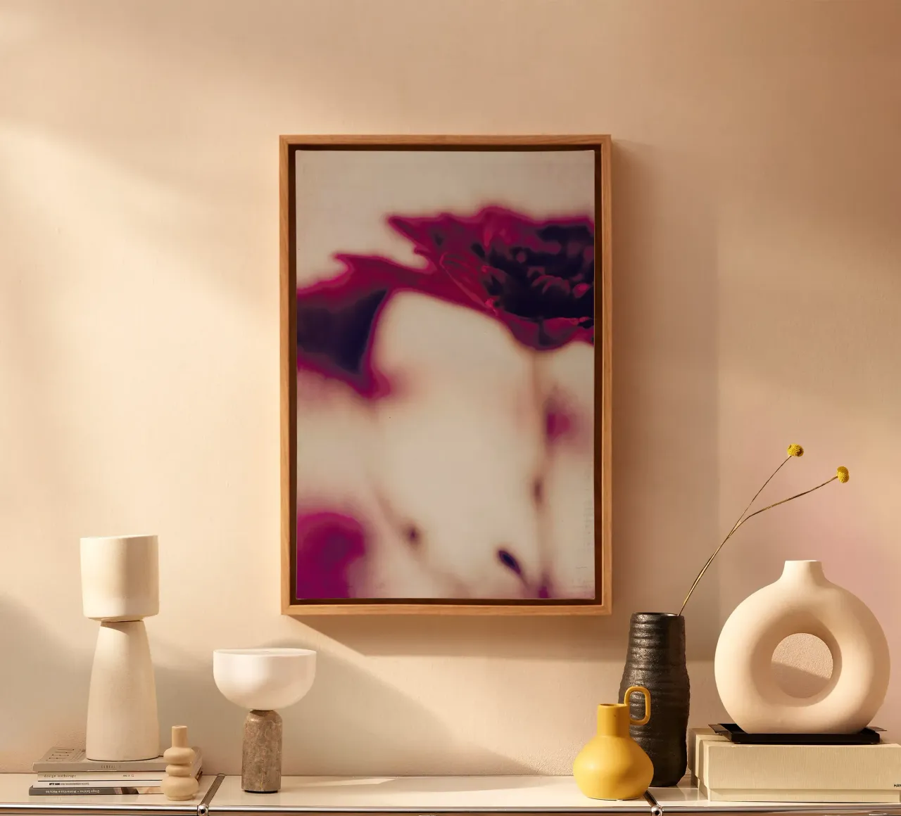 Daisy May canvas met Baklijst van Ingrid Beddoes