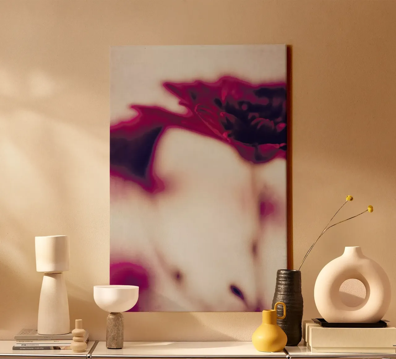 Daisy May canvas met Baklijst van Ingrid Beddoes