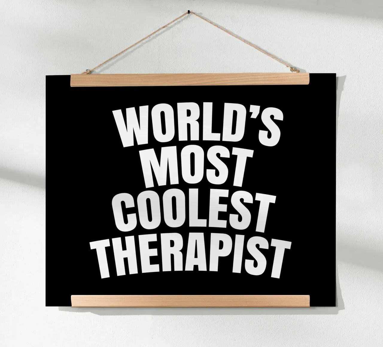 World's most coolest therapist poster da happieeagle