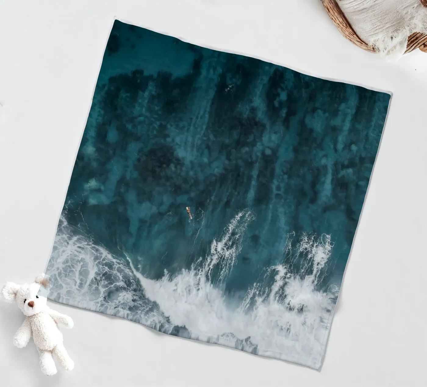 surfer fleecedeken van Alina