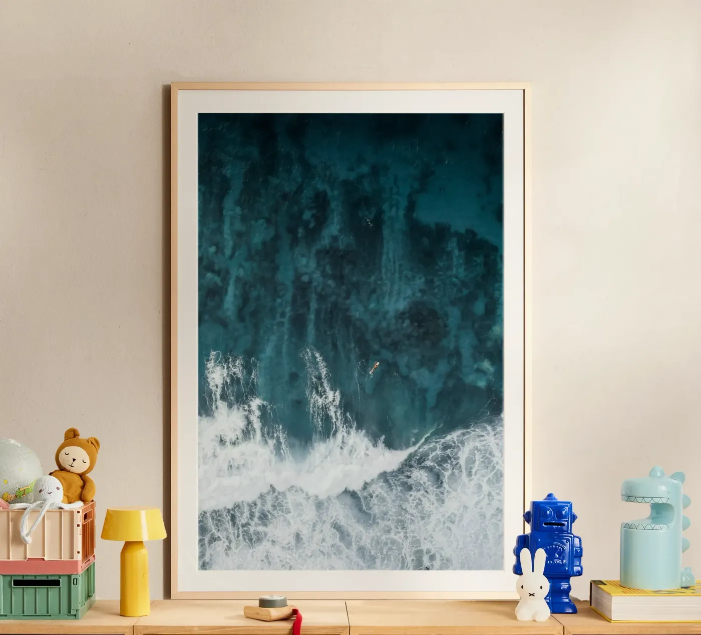 surfer poster by Alina