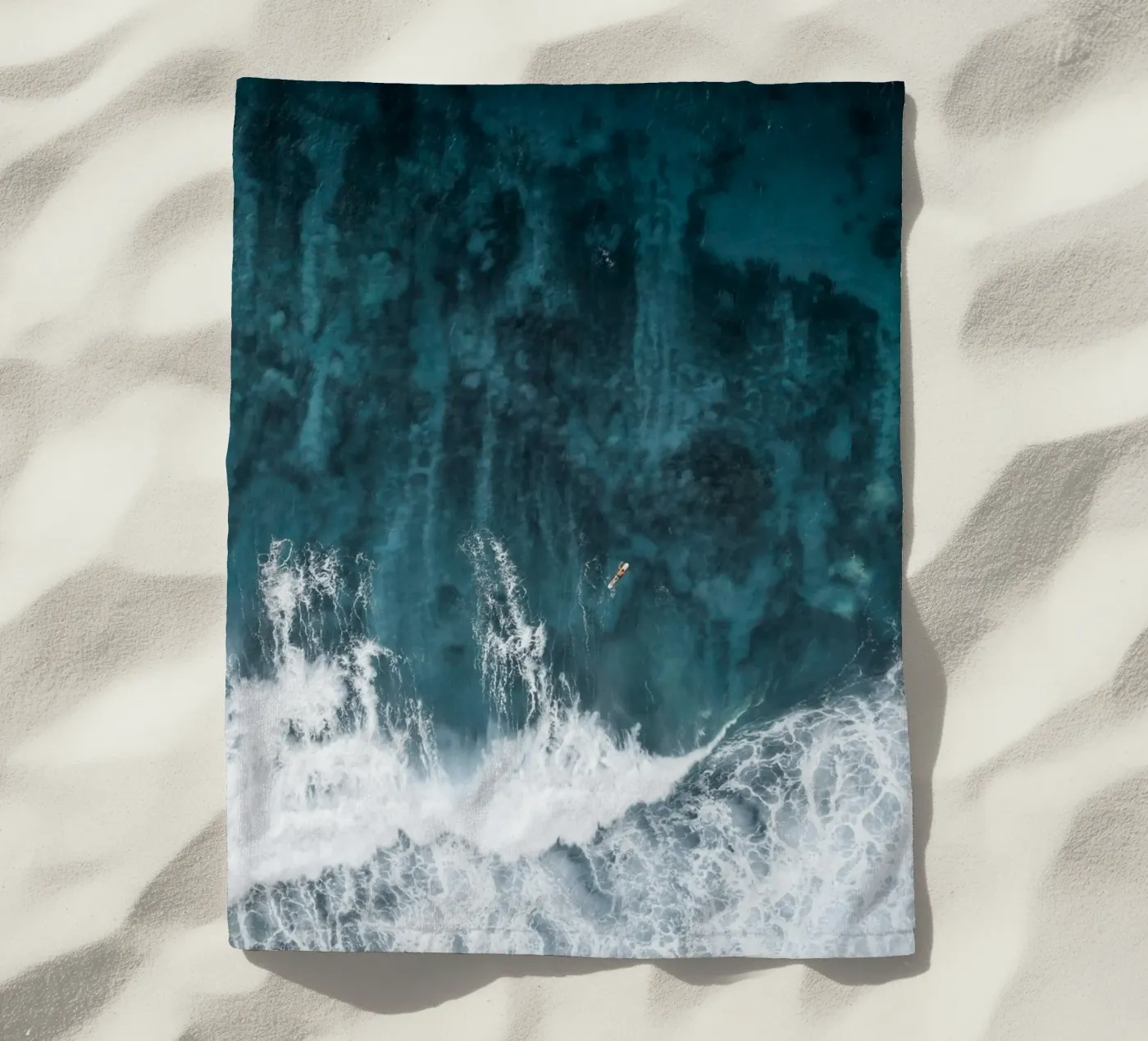 surfer Strandtuch von Alina