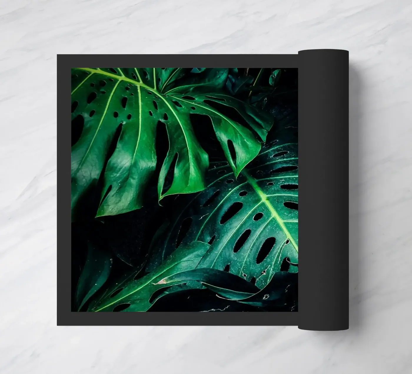 Monstera Fußmatte von Alina