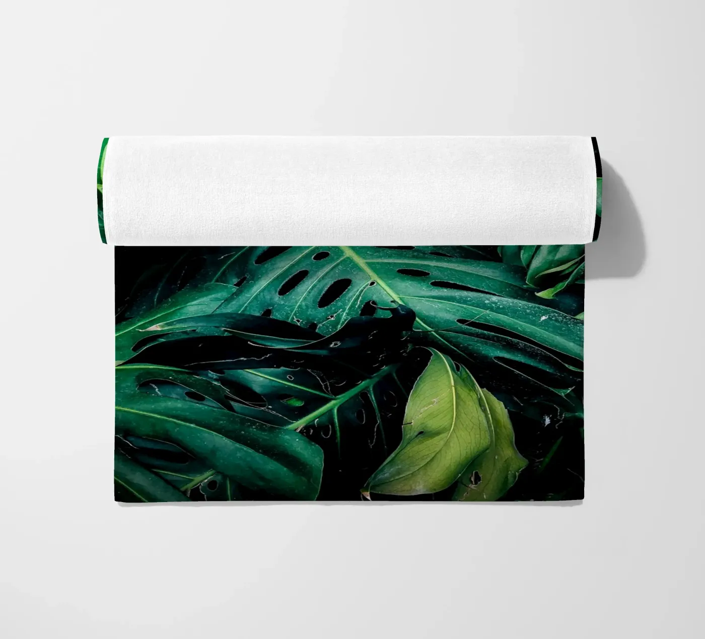 Monstera beach towel by Alina