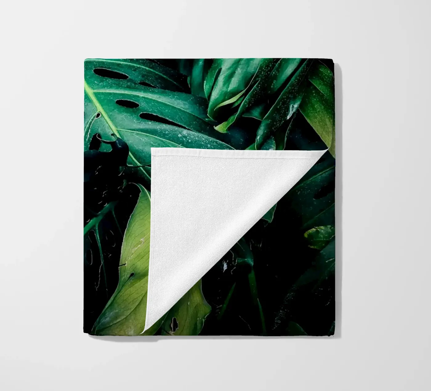 Monstera beach towel by Alina