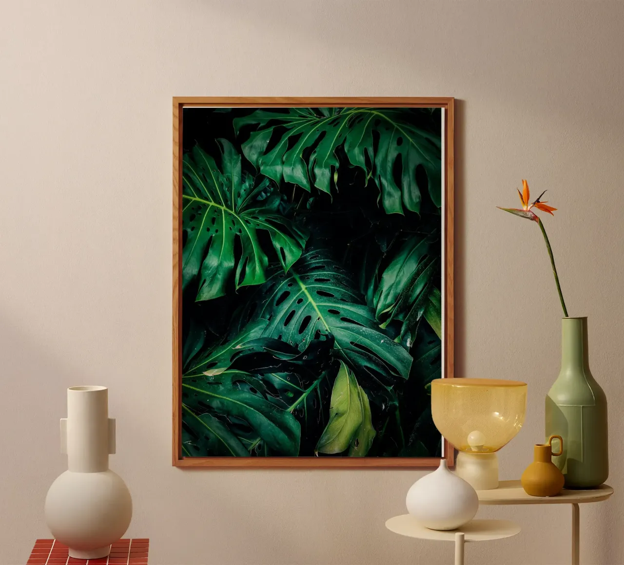 Monstera alluminio dibond da Alina