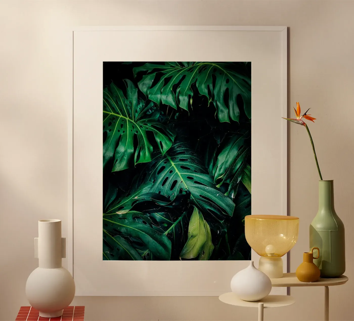 Monstera poster by Alina