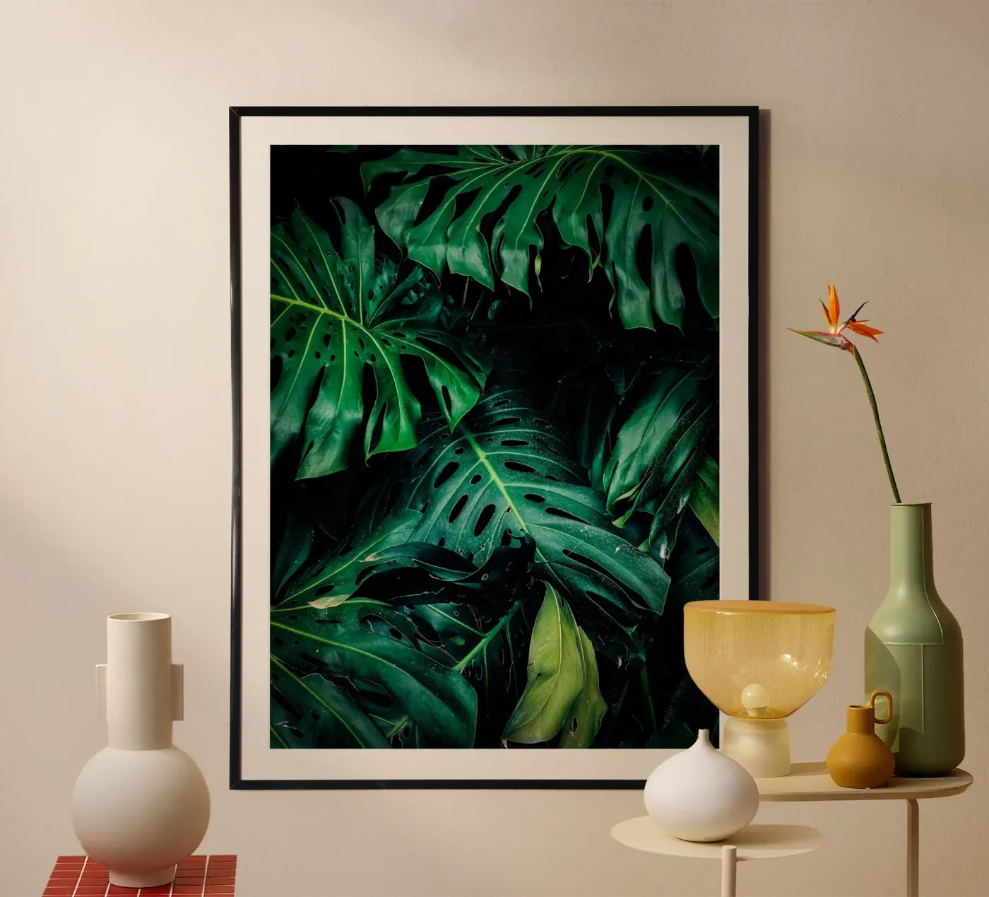 Monstera poster by Alina