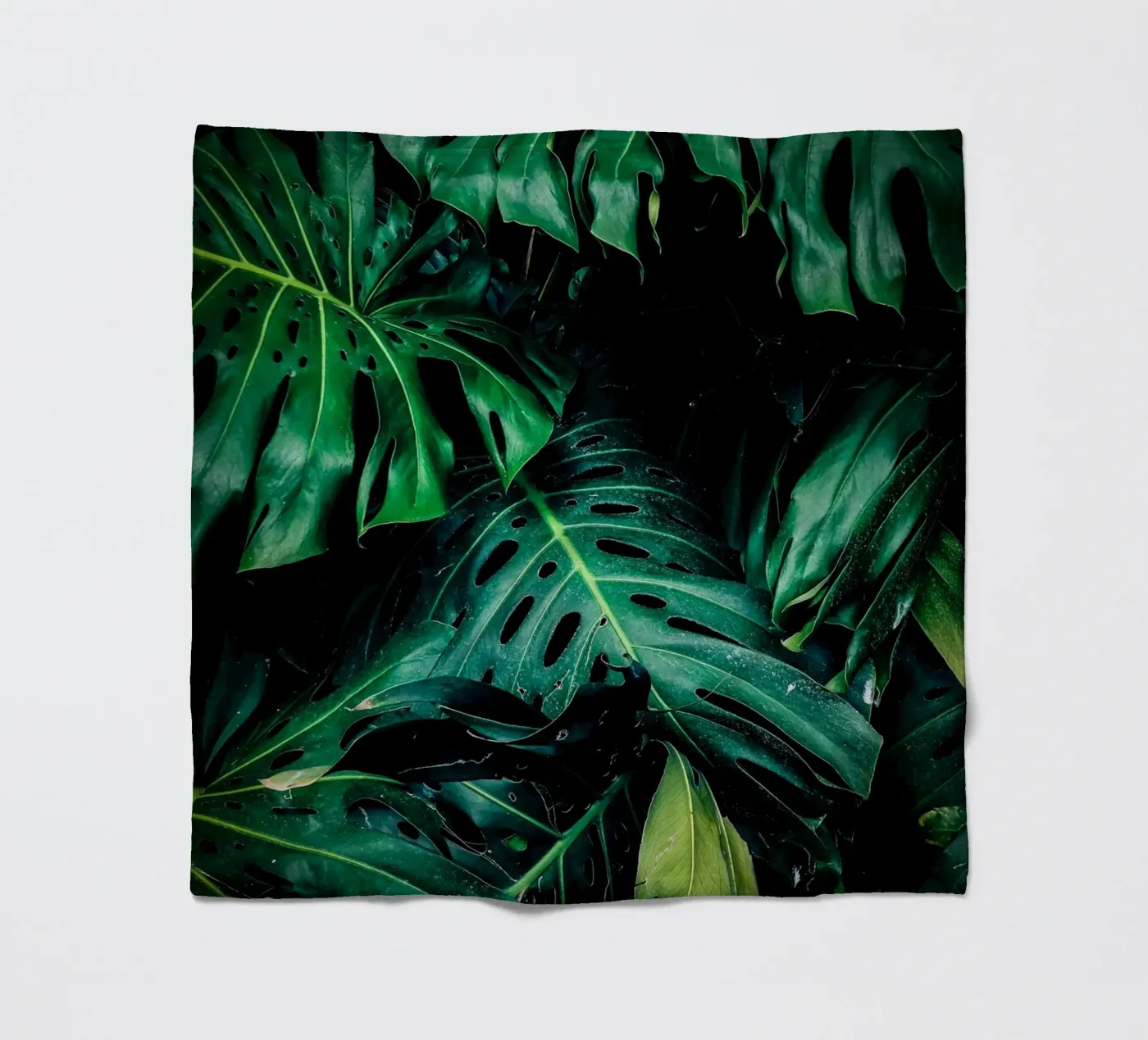 Monstera fleece blanket by Alina
