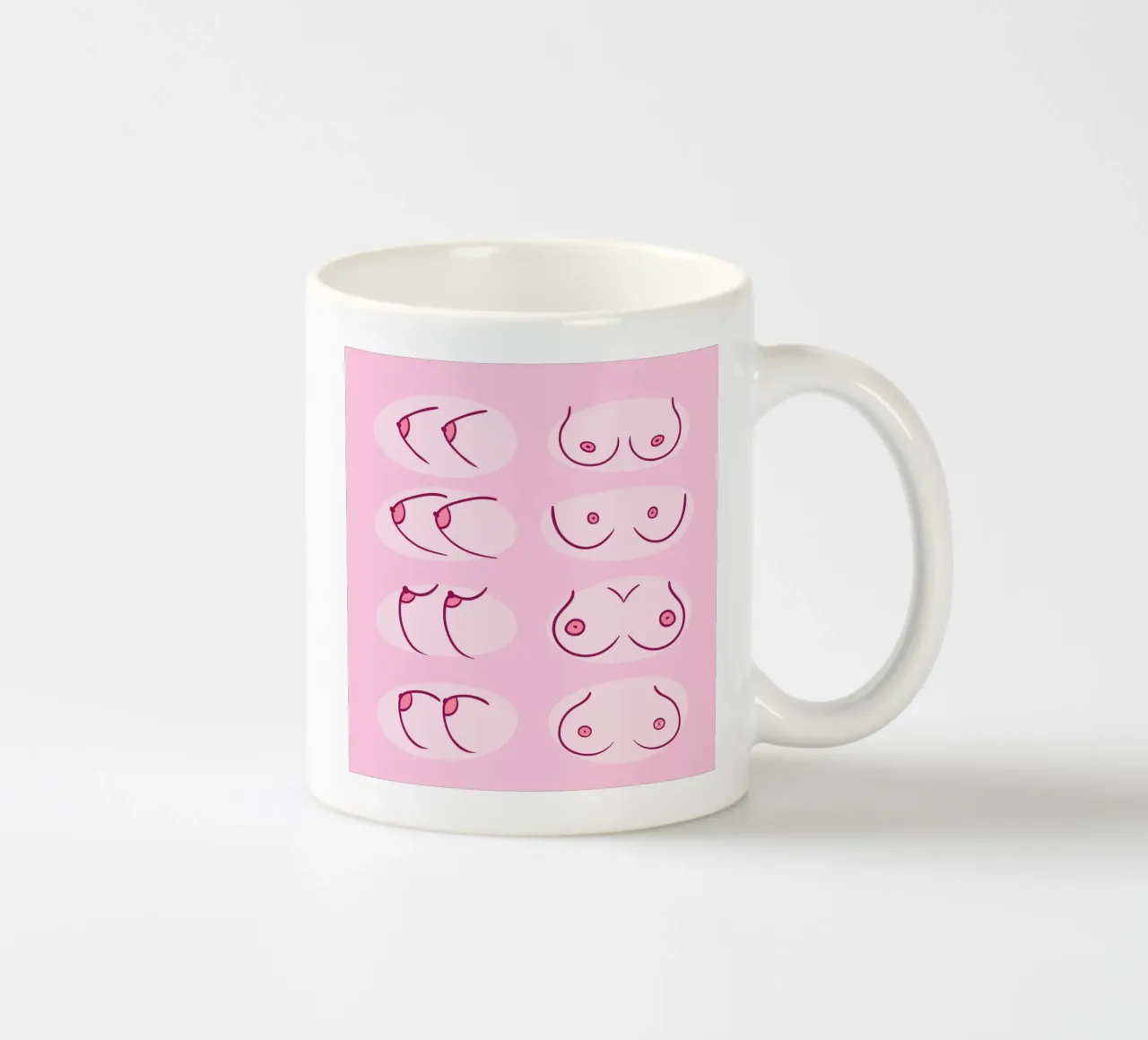 feminin 3 tazza in ceramica da Alina
