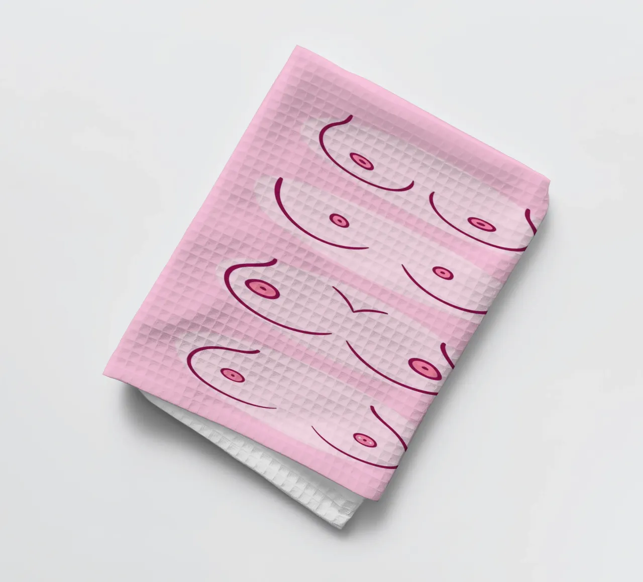 feminin 3 tea towel by Alina