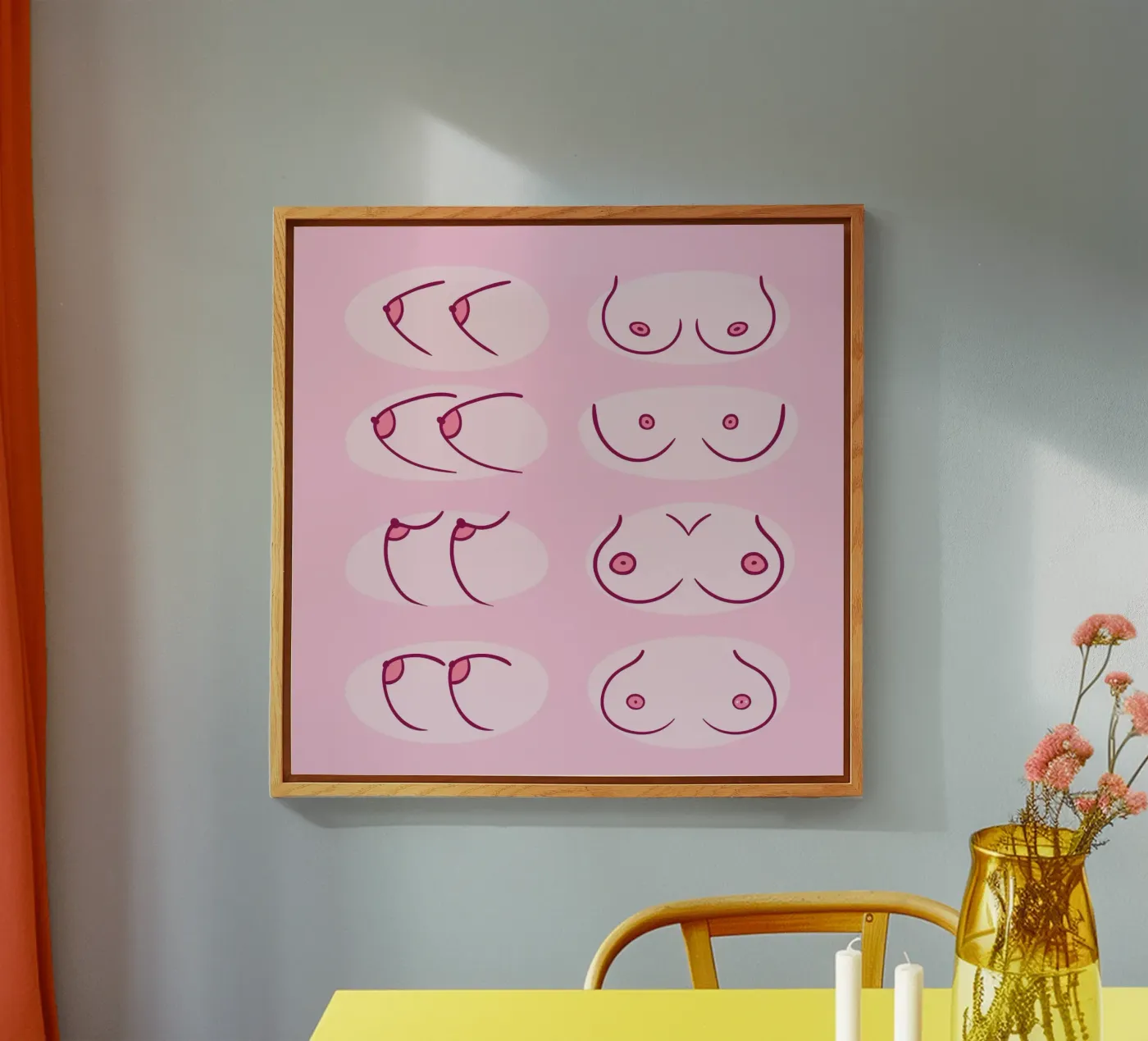 feminin 3 plexiglass da Alina