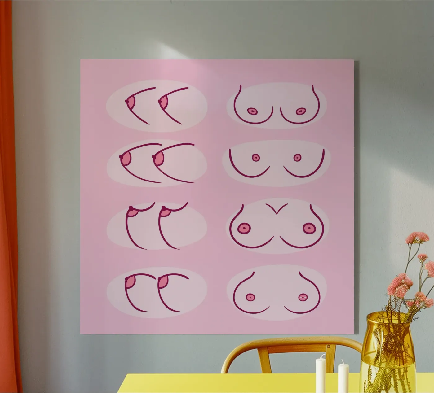 feminin 3 plexiglass da Alina