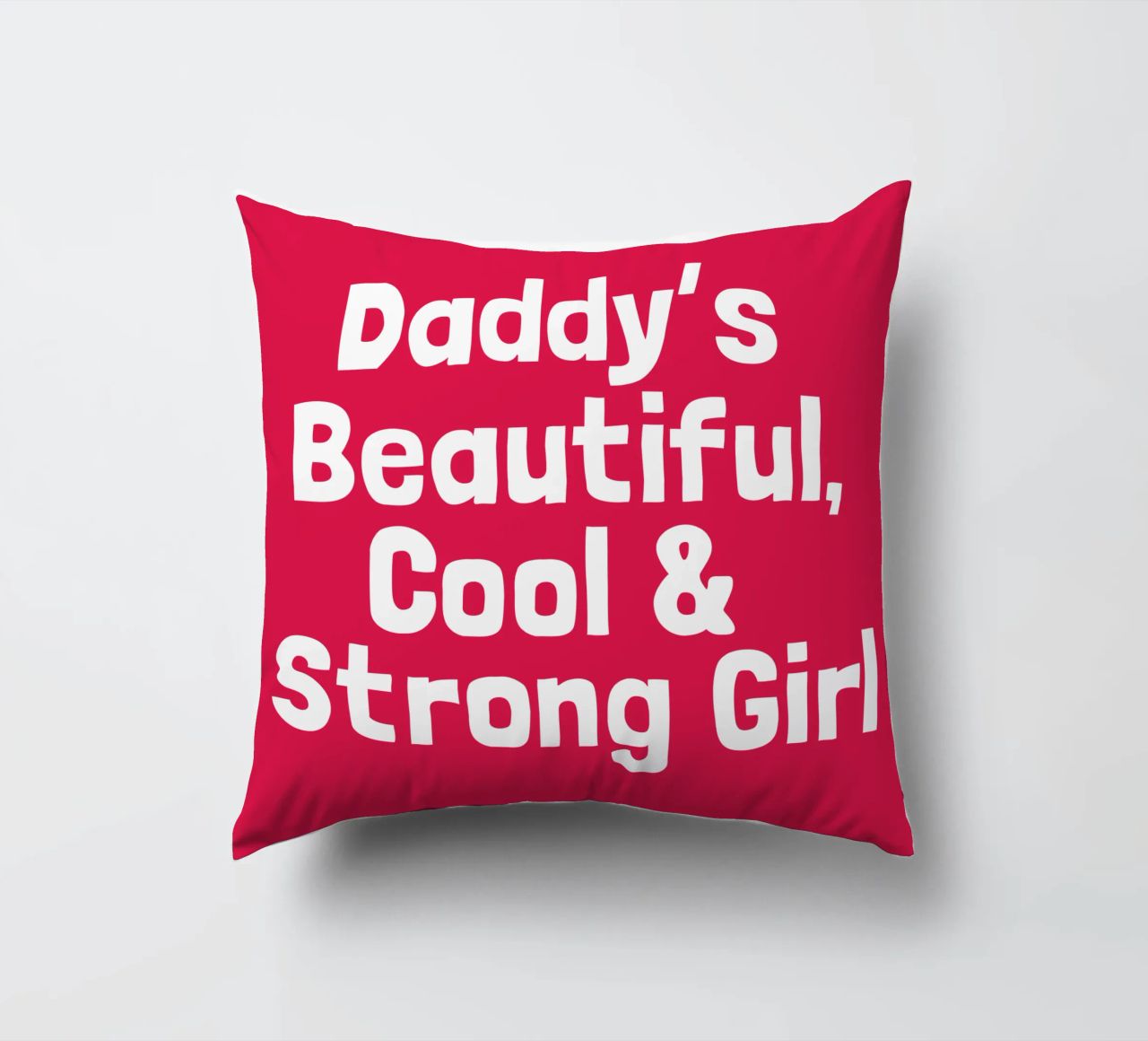 Daddy's beautiful, cool and strong girl coussin de happieeagle