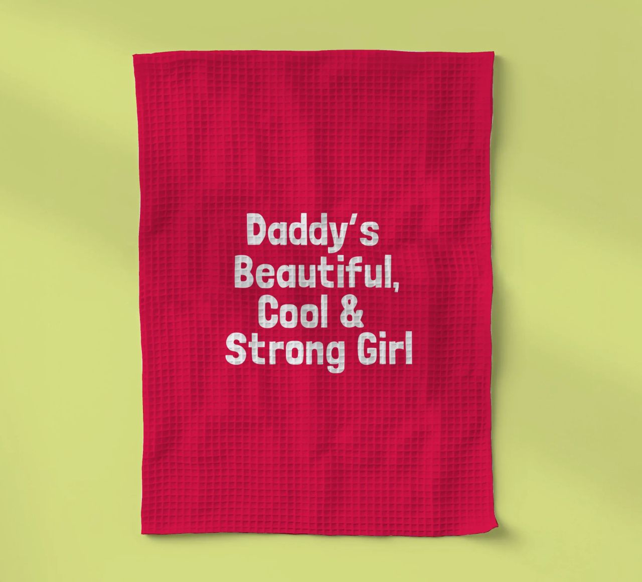 Daddy's beautiful, cool and strong girl torchon de happieeagle