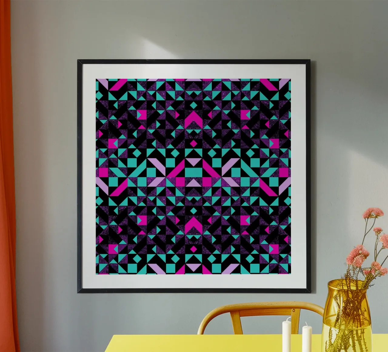 Geometric Galaxy carta hahnemühle da Vasare Nar