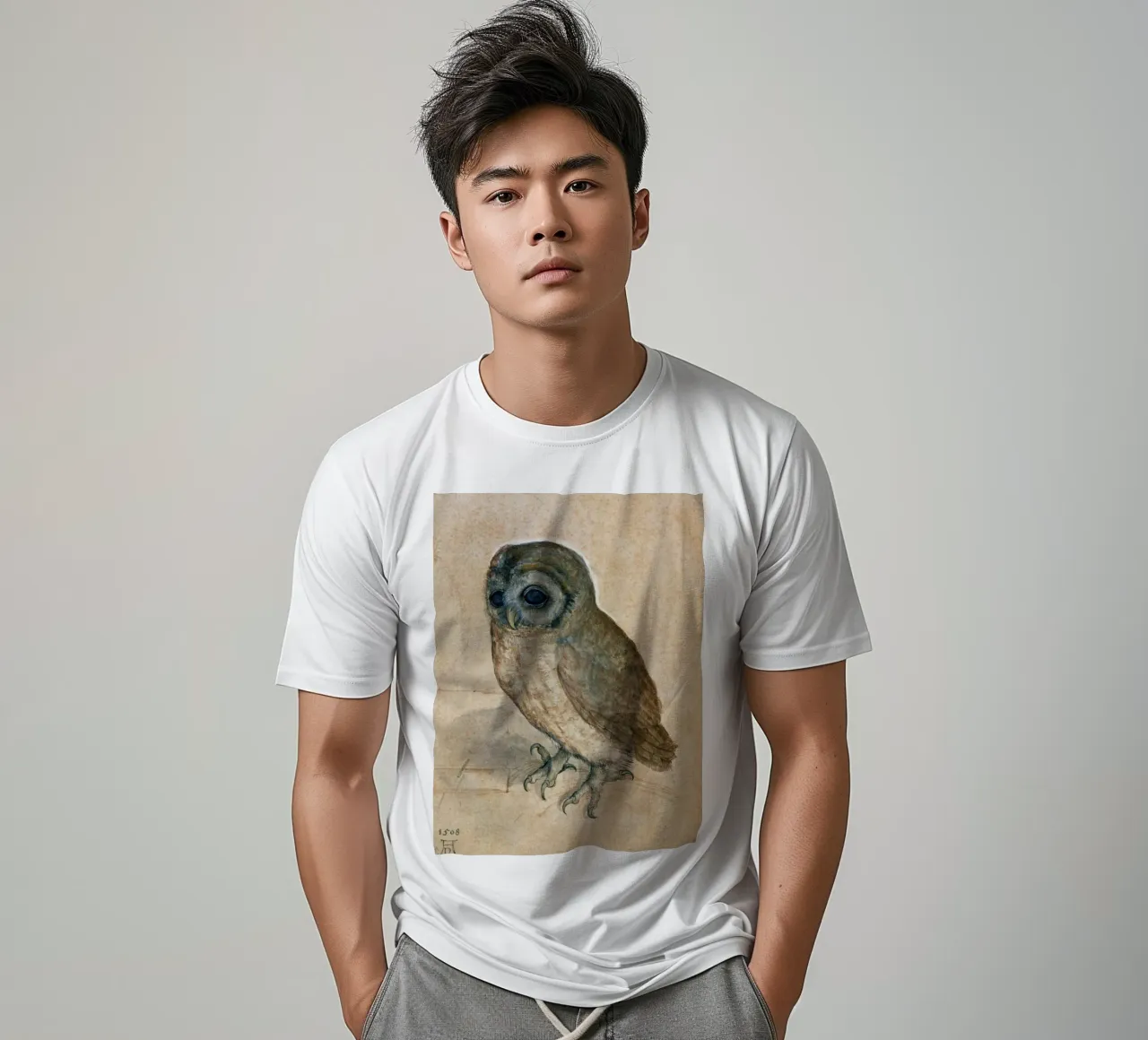 Albrecht Dürer - Piccolo gufo t-shirt da ARTOTHEK